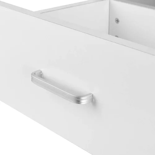 Miniatura 6 de Juego de 2 mesitas de noche con cajón de almacenamiento para el hogar, dormitorio, oficina