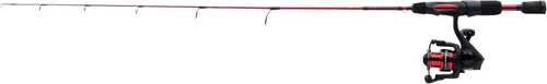 Miniatura 4 de Ugly Stik Combo de caña giratoria y carrete de hielo de carbono de 28 pulgadas, carrete de 5 tamaños, 1 caña de pescar, potencia de caña de luz