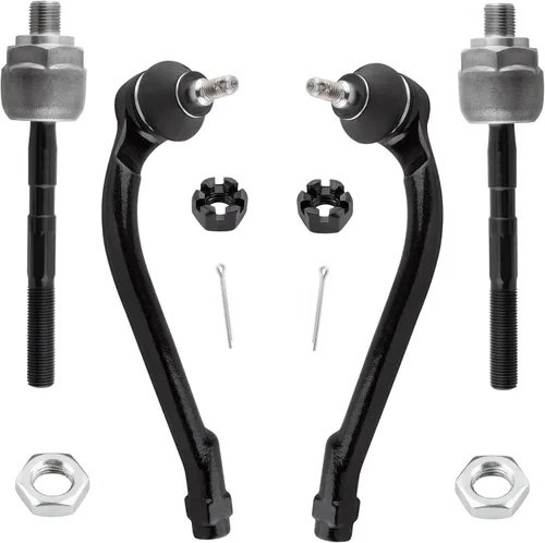 BOXI 4 extremos de barra de acoplamiento exteriores interiores delanteros para Hyundai Elantra 2007-2012/para Kia Forte 2010-2013/Forte Koup
