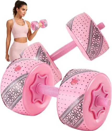 Miniatura 7 de Travel Weights Water Filled Dumbbell Set of 2,6LB Hand Weights for Women at Home Gym Exercise Training