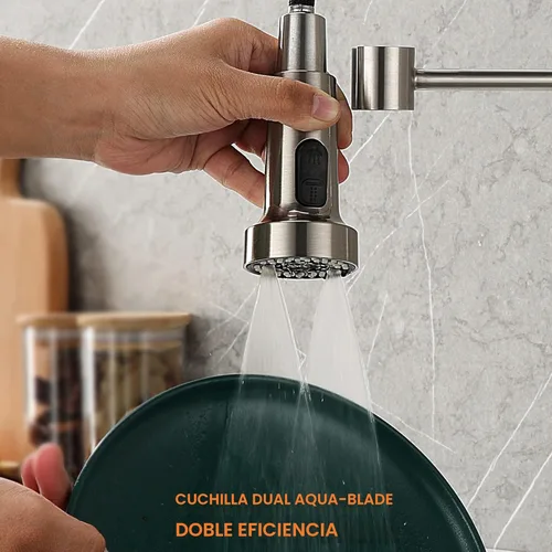 Miniatura 6 de TIORIY Cabezal Rociador Extraíble de Reemplazo - para Cabezal Rociador de Grifo de Cocina con 15 Adaptadores, Boquilla de Pulverización de Grifo