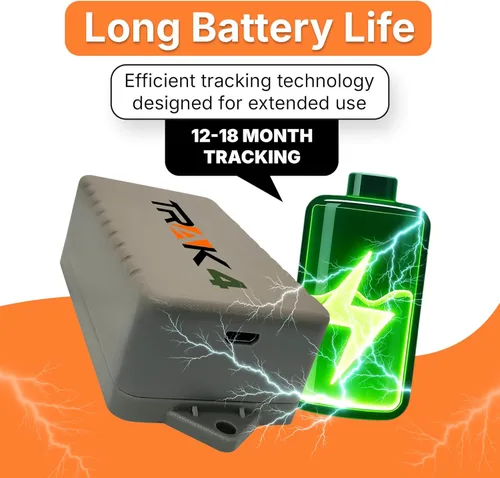 Miniatura 4 de Trak-4 - Rastreador GPS para vehículos, activos, equipos. Batería de larga duración, resistente al agua, seguimiento global. Requiere suscripción
