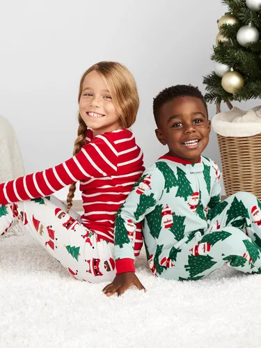 Miniatura 19 de Simple Joys by Carter's Pijamas de forro polar con pies resistentes al fuego para niños