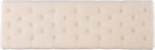 Miniatura 8 de Linon Isabelle - Banco de cama, 62 pulgadas, acabado espresso oscuro Natural