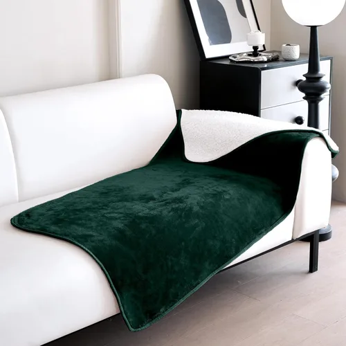 Miniatura 28 de gogobunny Manta de cama impermeable, manta reversible de forro polar Sherpa para perro, cachorro y gato, funda de muebles que protege la cama