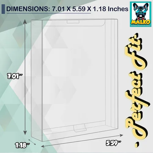Miniatura 3 de MALKO Paquete de 10 fundas protectoras compatibles con Arrow Video Big Box Limited Editions - Caja gruesa
