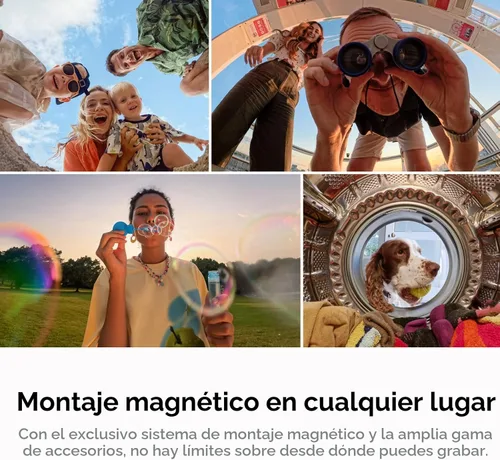 Miniatura 6 de Insta360 GO Ultra - Cámara de vlogging 4K pequeña, manos libres, cámara POV, sensor de 1/1.28 pulgadas, peso de 1.87 oz, FOV de 156°, duración
