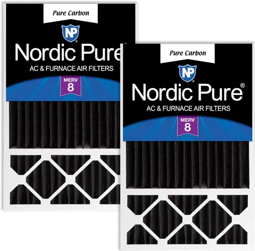 Miniatura 45 de Nordic Pure 16x25x5 (15_3/4 x 24_3/4 x 4_3/8) Filtros de aire de repuesto MERV 12 para Honeywell/Lennox, paquete de 2