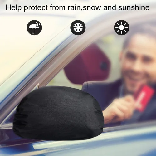 Miniatura 7 de Frienda Cubierta de espejo retrovisor de visión lateral, cubierta de protección para espejo de nieve y hielo, accesorios traseros exteriores