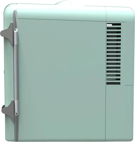 Miniatura 3 de Frigidaire EFMIS171 Mini refrigerador retro portátil personal - Ideal para casa, oficina o dormitorio - Incluye asa de transporte, cargador de Verde