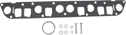 Miniatura 4 de TRQ Colector de escape compatible con Jeep Grand Cherokee Comanche Wrangler 4.0L