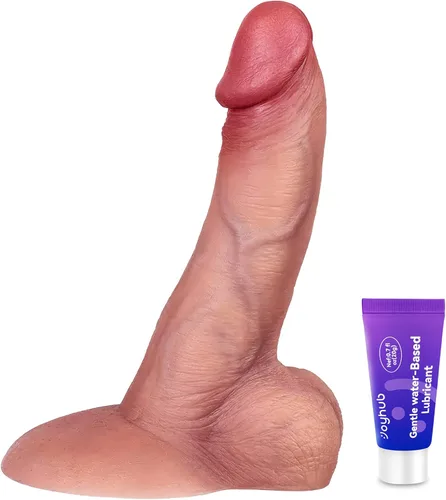 Miniatura 9 de Coocfan Consolador realista de 9 pulgadas, juguetes sexuales insertables de silicona líquida de 7 pulgadas con fuerte ventosa, punto G, clítoris