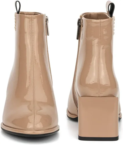 Miniatura 3 de TORGEIS Women's Ankle & Mid Calf Boots Anti Slip w Easy Slip Off, Elegant Dressy Wedding Prom Graduation Cruise Sexy Engineer Combat