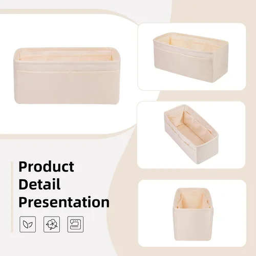 Miniatura 6 de DGAZ Organizador de bolso sedoso, organizador de bolsos de lujo y bolso de mano, organizador de bolsas Simplicity para fiestas de jardín 3036 bolsas