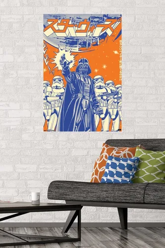Miniatura 2 de Trends International Star Wars: Saga - Póster de pared de soldados, 22.375 x 34 pulgadas, versión sin marco