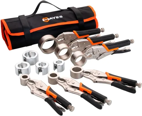 Miniatura 4 de Hayes Digital Socket Fusion Pipe Soldador Herramienta Kit Completo 1/2 CTS a 2 pulgadas IPS
