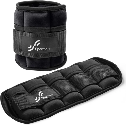Miniatura 8 de Sportneer Adjustable Ankle/Wrist Weights for Men Women Kids, Weighted Leg & Cuff Strength Training for Yoga Walking Running Aerobics Gym Fitness