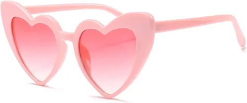 Miniatura 3 de boqopod Clout Heart Shaped Sunglasses Goggles Vintage Cat Eye Mod Style Retro Kurt Cobain Glasses