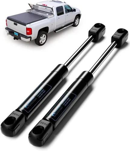 ARANA - Amortiguadores a gas de 7.5 pulgadas, 10 lb, soportes de elevación para tapas de cajas de herramientas de camioneta, cajas de almacenamiento