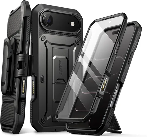 Miniatura 15 de SUPCASE Funda para iPhone 17 Pro Max con botón de control de cámara (Unicorn Beetle Pro), [soporte integrado y protector de pantalla]