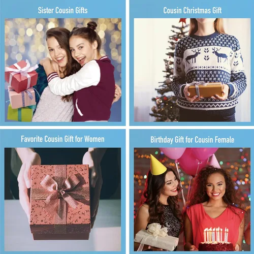 Miniatura 3 de Divertido regalo para primas para mujer, taza de cerámica de 11 onzas, llavero para prima, regalo de cumpleaños para prima, taza de primo favorito