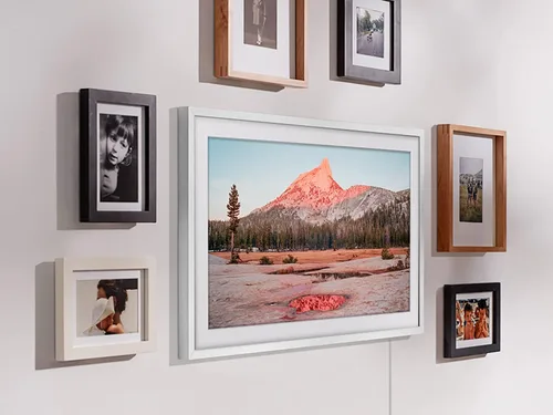 Miniatura 9 de Samsung Clase de 32 Pulgadas QLED The Frame Serie LS03C, Quantum HDR, Modo Arte, Pantalla Mate Antirreflejo, Soporte de Pared de Ajuste Delgado