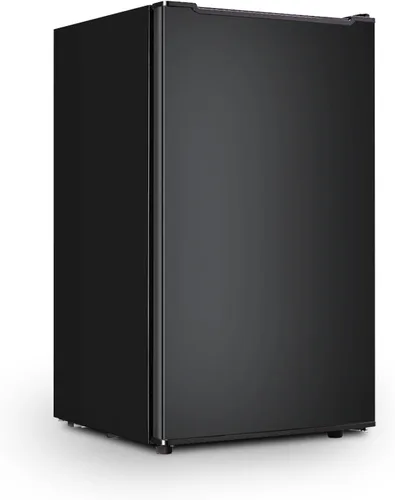 Maine Congelador vertical de 3.0 pies cúbicos, mini congelador con 3 termostatos ajustables, congelador compacto de una sola puerta con puerta Negro