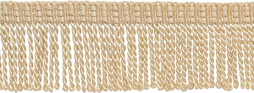 Miniatura 7 de Colección de adornos básicos de 2 pulgadas (2.0 in) con borde fino de lingote (estilo BFT2), oro antiguo #C4 (oro amarillo oscuro) para 5 yardas