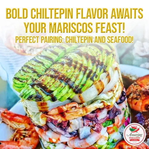 Miniatura 5 de Pimientos Chiltepin secos (Chile Tepin) – Bolsa de 4 onzas – Ideal para usar con mariscos, salsas, guisos, salsa, carnes. Muy caliente con un sabor