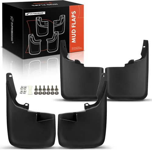A-Premium Juego de 4 guardabarros con kit de herramientas compatibles con Ford F-250 F-350 F-450 F-550 Super Duty, 2011-2016, Pickup, (sin