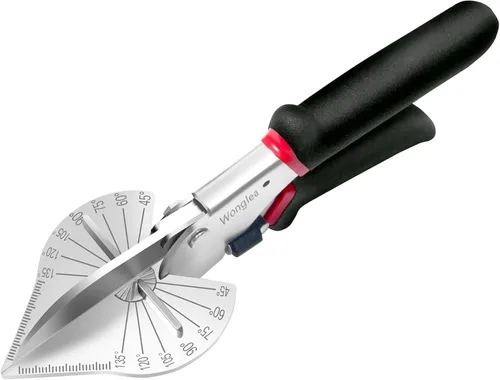 Miniatura 6 de Cuchilla de repuesto para tijeras de inglete, tijeras cortadoras de tijeras, cuchillas de corte angular multiángulo, para manualidades, cuchilla