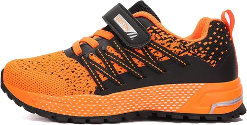 Miniatura 4 de KUBUA - Zapatos deportivos para niños y niñas, tenis para correr, ligeros, transpirables, deportivos y atléticos