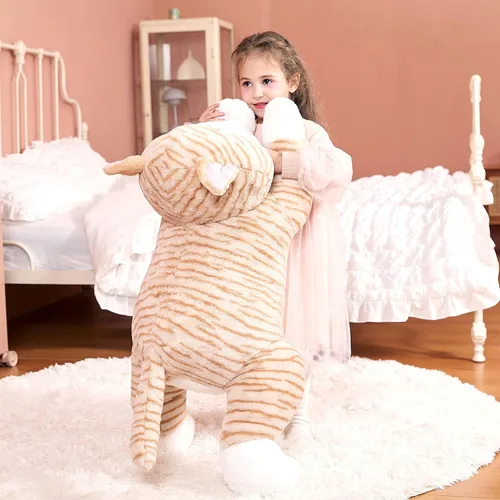 Miniatura 3 de IKASA Animal de Peluche de Gato Grande Juguete de Peluche, Gatito Gigante Lindo Juguetes Suaves Jumbo, Peluche Enorme de Gran Tamaño Peluche