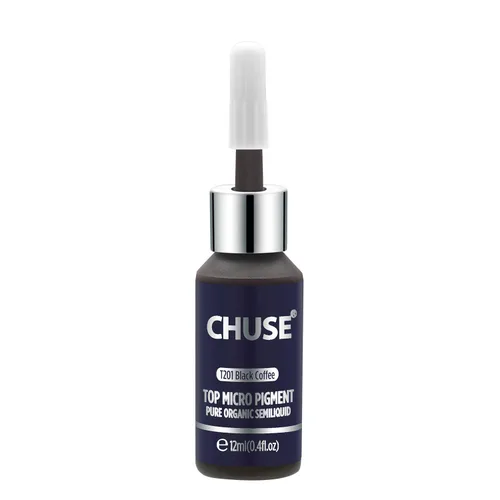 CHUSE Pigmentos para cejas PMU 0.4oz/0.4 fl oz (T201 Black Coffee)
