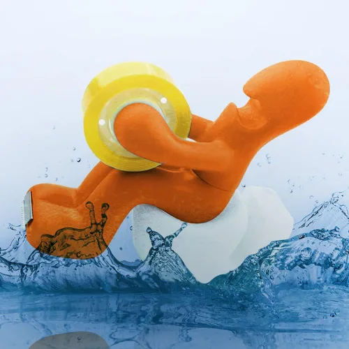 Miniatura 4 de Dispensador de cinta de suministros de oficina "The Butt", bonito y divertido accesorio de escritorio para oficina, hogar o escuela, el escritorio