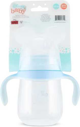 Miniatura 4 de Disney Vasos para niños pequeños, vasos para niños con chupete, sin BPA con asas, a prueba de fugas, Minnie Mouse y Mickey Mouse, regalo unisex