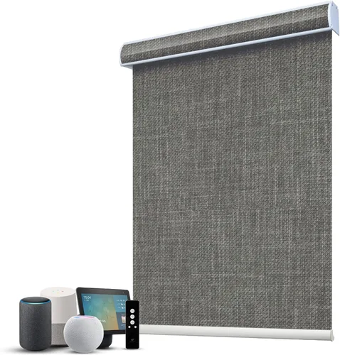 Miniatura 53 de SmartWings Persianas Motorizadas con Filtro de Luz, Compatible con Matter Thread Homekit Z-Wave Alexa Google, Persianas con 70% de Opacidad Safari