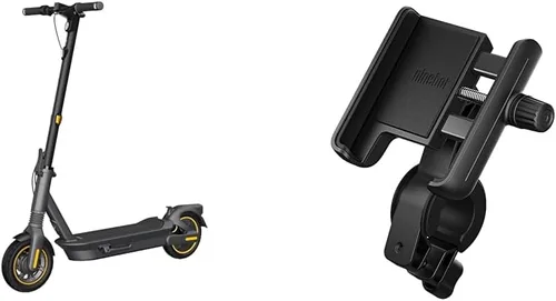 Segway Ninebot MAX KickScooter, hasta 25/40/43 Mi rango, 18.6/22 MPH Velocidad máxima, potencia por motor de 350 W/450 W, frenos dobles y control de