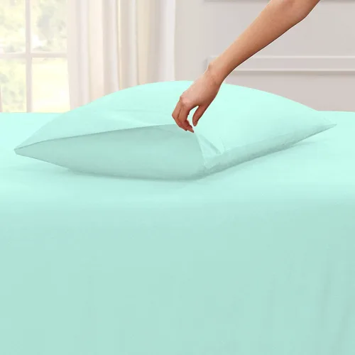 Miniatura 2 de Juego de sábanas divididas de 5 piezas de 800 hilos para cama ajustable (2 piezas, 1 sábana plana y 2 fundas de almohada) 100% algodón egipcio