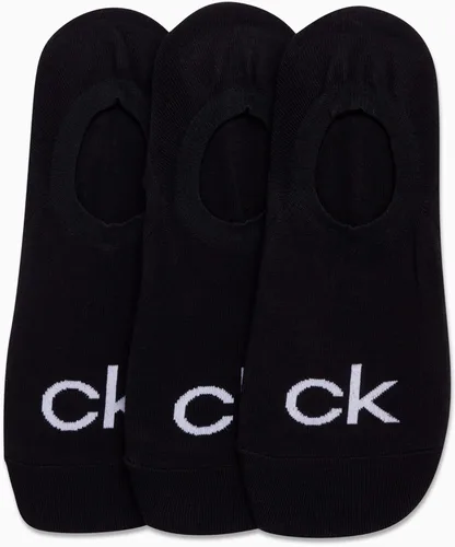 Miniatura 3 de Calvin Klein 3 pares de calcetines con logotipo de mezcla de algodón para hombre
