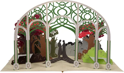 Miniatura 3 de Tarjeta de felicitación emergente de Lord of the Rings – I Would Rather Share One Lifetime With You, Than Face All The Ages Of This World Alone