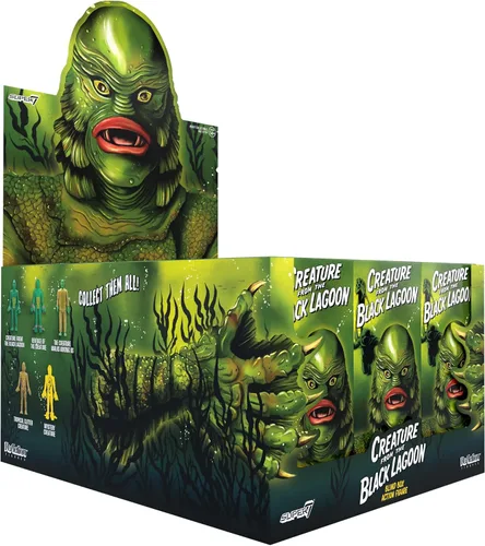 Super7 Universal Monsters Blind Box Wave 03 - Caja ciega plana - Juego de 12 figuras de acción