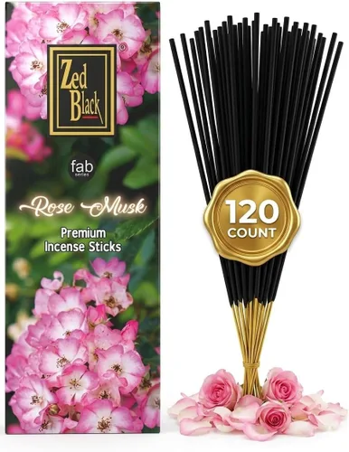 Miniatura 13 de Night Queen - Varitas de incienso 120 unidades Relajación premium Aroma de yoga y meditación ZED BLACK Reina de la noche
