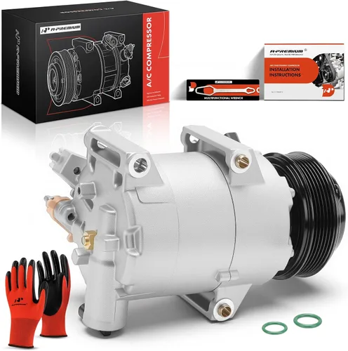 Miniatura 10 de A-Premium Compresor de aire acondicionado con embrague compatible con Ford Escape 2013-2016 1.6L, Escape 2017-2019 1.5L, Transit Connect 2014-2016