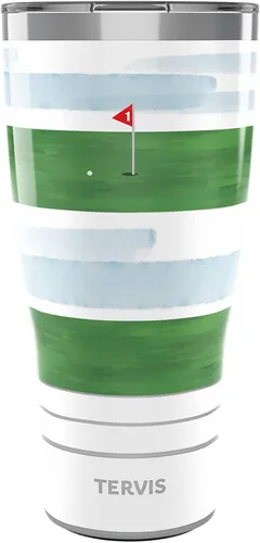 Miniatura 10 de Tervis Traveler - Vaso aislado de triple pared The Putt de golf mantiene las bebidas frías y calientes, 20 onzas, acero inoxidable