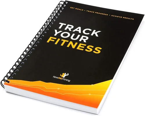 Miniatura 11 de Diario de fitness NewMe Fitness para mujeres y hombres, diario de alimentos y entrenamiento, libro de registro planificador para rastrear la pérdida