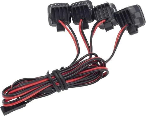 Miniatura 4 de Luces LED para Coches RC DKKY de 1/10 de Escala, Accesorios para RC Crawler para Axial SCX10 90046 Traxxas TRX4 TRX6 Wraith RR10 MST Redcat Gen8