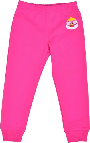 Miniatura 4 de Nickelodeon Baby Shark - Conjunto de camiseta y pantalón deportivo de manga larga para bebés, niños pequeños y pequeños, color rosagris