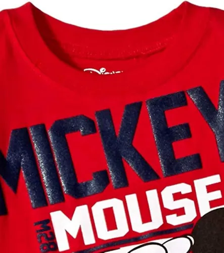 Miniatura 4 de Disney Conjunto de camiseta y pantalones cortos de Mickey Mouse para bebés y niños grandes
