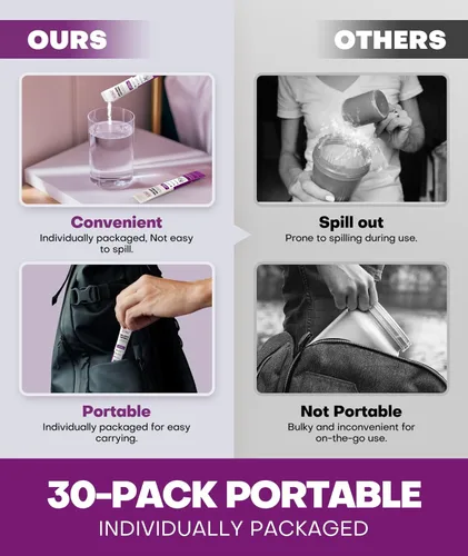 Miniatura 6 de 2X Boost - Péptidos de colágeno en polvo para la piel, cabello, uñas, articulaciones, salud, polvo de ultra alta absorción con hidrolizado tipo 1
